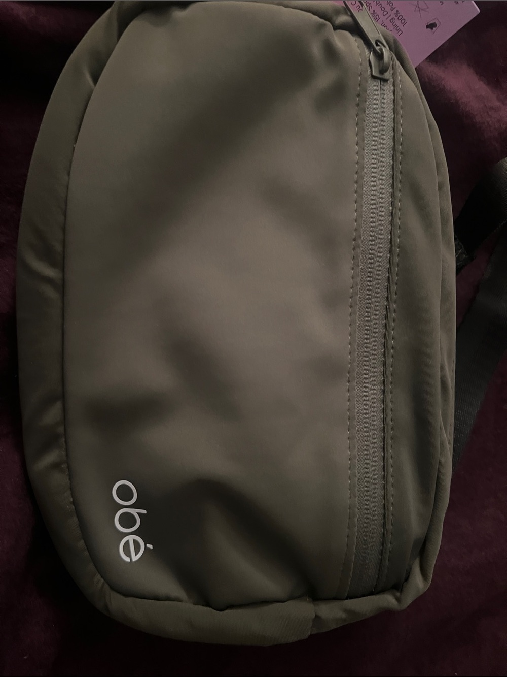 obe Olive Green Mini Crossbody or Waist Bag